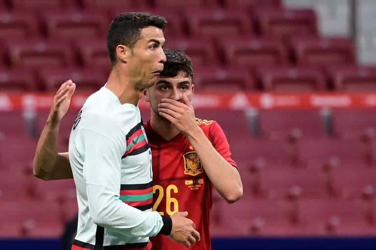 Europa Championship: Spain, portugal plays goal-less draw