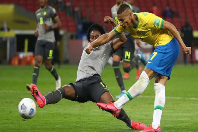 World cup qualifiers: Brazil vs ecuador