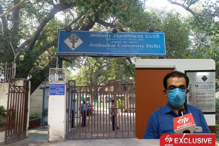 Ambedkar University Delhi Registrar Dr. Nitin Malik
