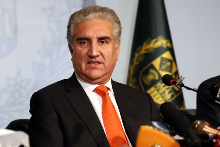 Shah Mahmood Qureshi  Kashmir issue  Pak to discuss Kashmir  Tehreek-i-Insaf party  Muslim nations  കശ്‌മീർ വിഷയം  പാകിസ്ഥാൻ  ഷാ മഹമൂദ് ഖുറേഷി  ഇസ്ലാമാബാദ്  തെഹ്രീക് ഇ ഇൻസാഫ്  മുസ്‌ലിം രാജ്യം  മുസ്‌ലിം രാഷ്‌ട്രം  പാകിസ്ഥാൻ  pakistan  Pak to discuss Kashmir issue  Kashmir issue  ജമ്മു കശ്‌മീർ  ജമ്മു കശ്‌മീർ വിഷയം  ഇന്ത്യ  india  Foreign Minister  Shah Mahmood Qureshi