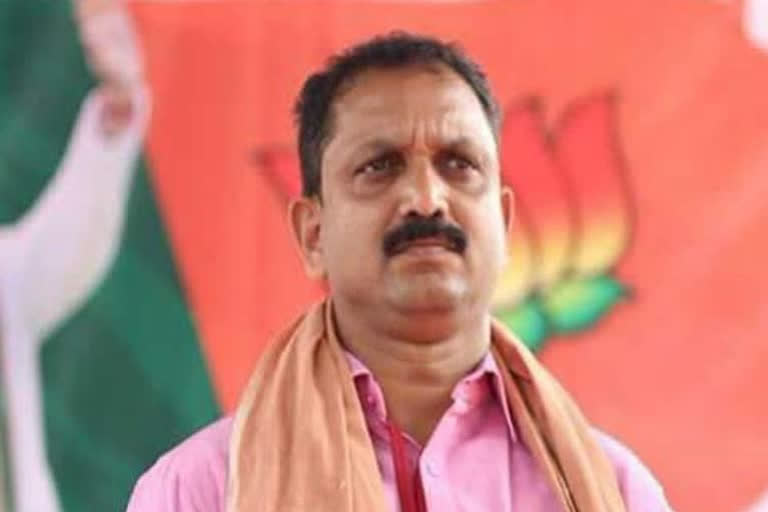 Kerala BJP chief booked