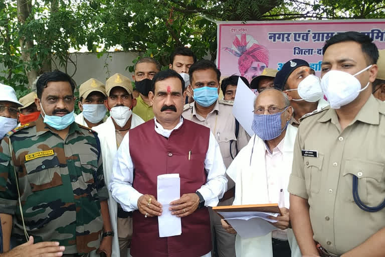 dr narottam mishra gave many gifts to rural areas