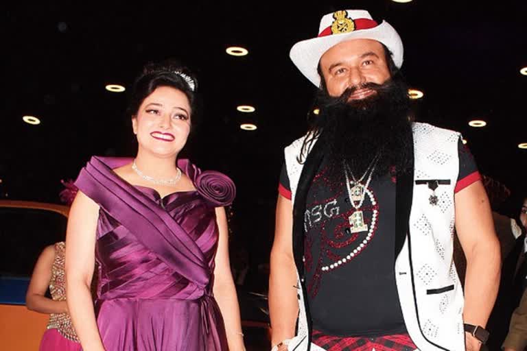 honeypreet and ram rahim