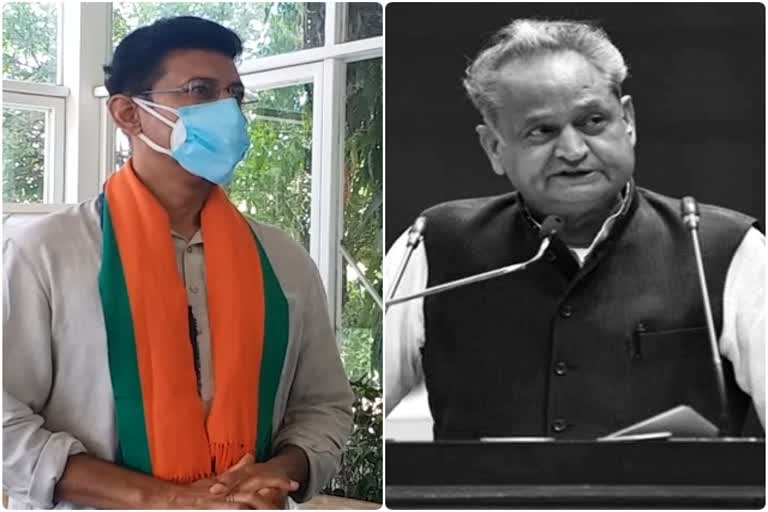 Rathore accused Gehlot government, Rising prices of petrol and diesel