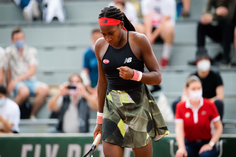 french open update  coco gauff enter quarter news  french open quarter update  ഫ്രഞ്ച് ഓപ്പണ്‍ ക്വാര്‍ട്ടര്‍ അപ്പ്‌ഡേറ്റ്  കോക്കോ ഗഫ് ക്വാര്‍ട്ടറില്‍ വാര്‍ത്ത  ഫ്രഞ്ച് ഓപ്പണ്‍ അപ്പ്‌ഡേറ്റ്