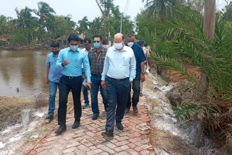 central team visit at Gosaba after Cyclone Yaas