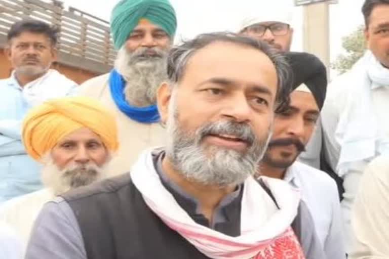 yogendra yadav tohana farmer protest