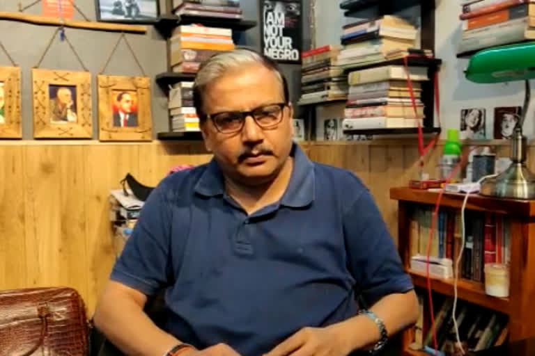 Rajya Sabha MP Manoj Jha