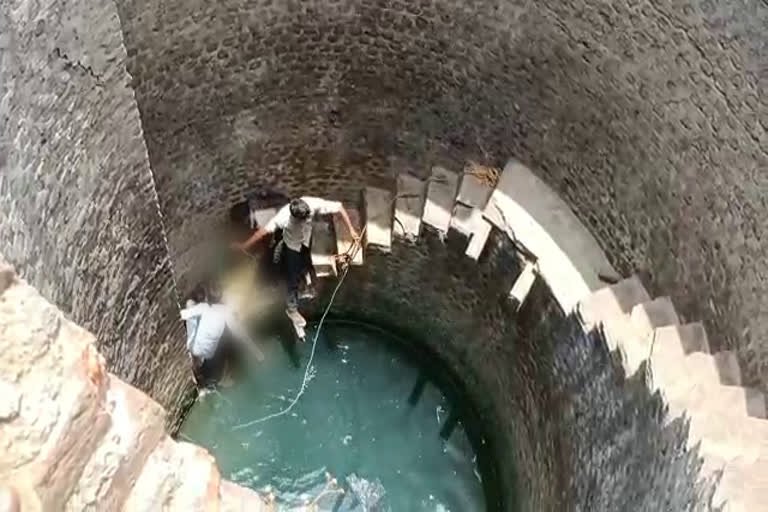 dead body of a young man, dead body found in the well