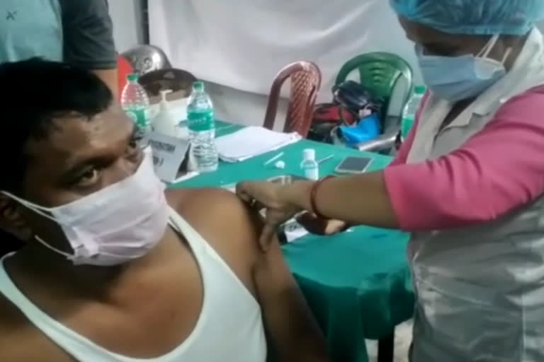 covid vaccination for tourism industry in chilapata of alipurduar