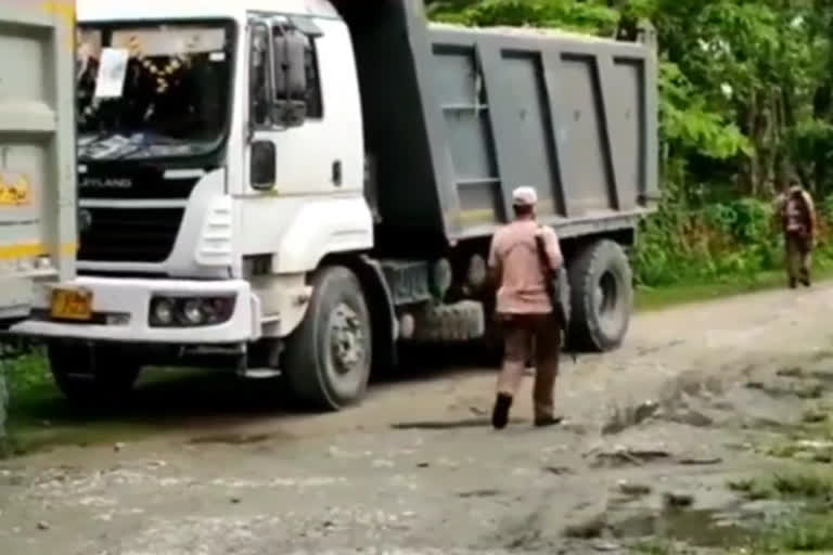 Expedition of Forest Department in Rangia