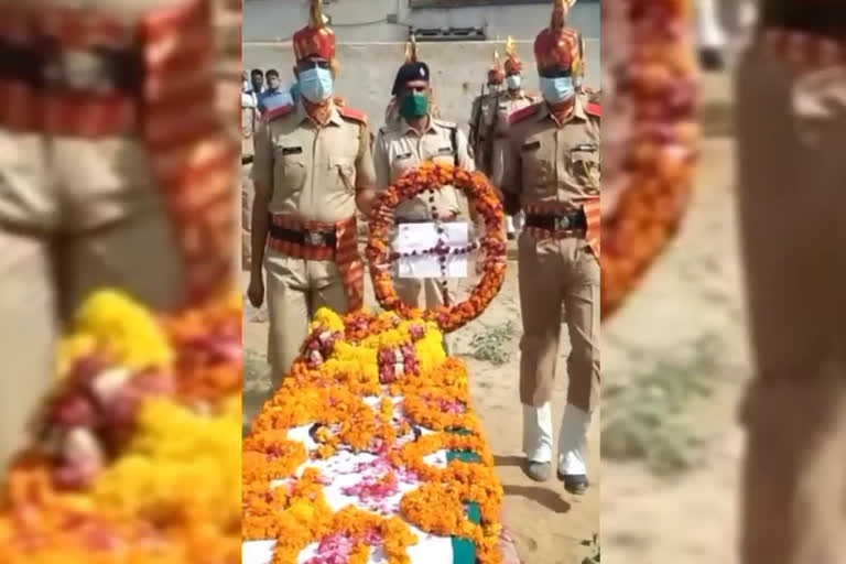 झुंझुनू में जवान की मौत, soilder died in jhunjhunu