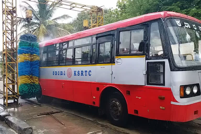 ksrtc prepares for unlock in chamarajanagara