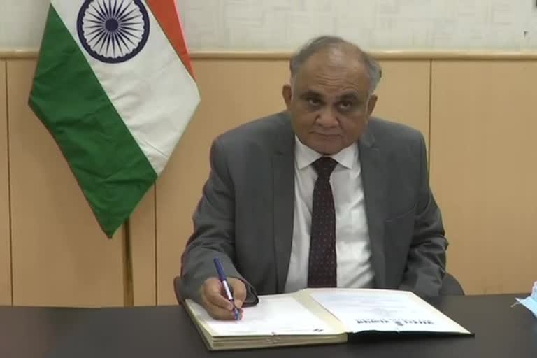 Anup Chandra Pandey takes charges as Election Commissioner