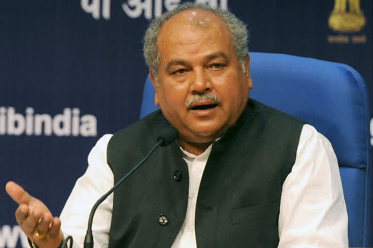 Narendra Singh Tomar  Narendra Singh Tomar on farm laws  Narendra Singh Tomar to meet farmers  tomar to meet farmer leaders  நரேந்திர சிங் தோமர்  விவசாயிகள் போராட்டம்  பேச்சுவார்த்தை