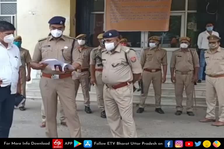 गौ तस्करों और पुलिस में मुठभेड़