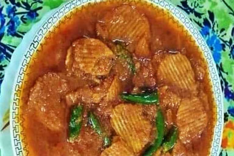 Pics of Potato Chips Curry goes viral