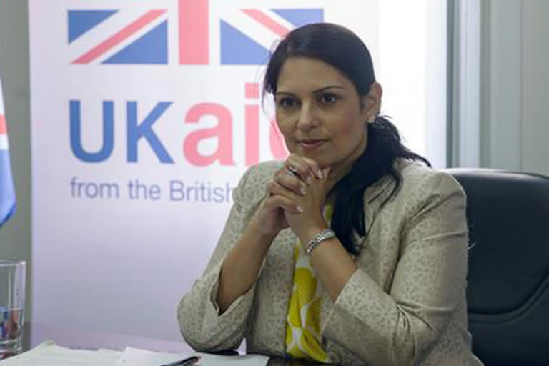 UK minister Priti Patel