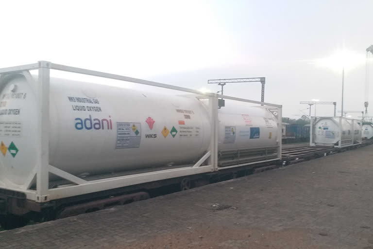 Liquid oxygen sent from Jamshedpur to Visakhapatnam