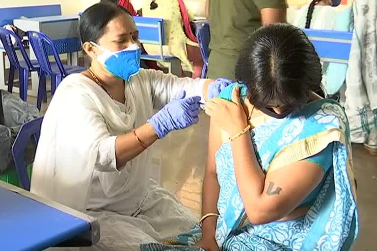 vaccination for mothers in vizianagaram district