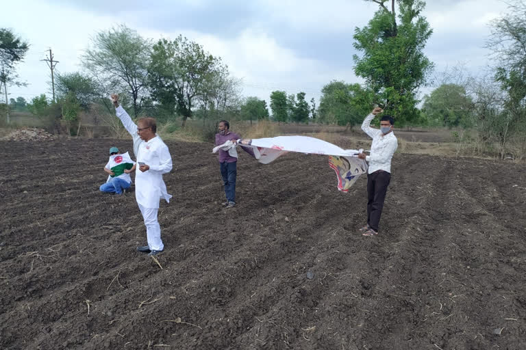 farmers movement for prohibited HTBT seeds in akola