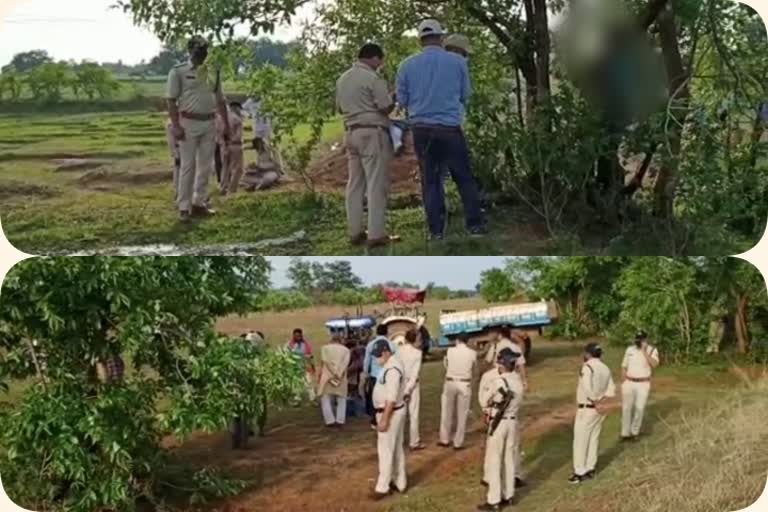 bullion trader dead body was found hanging on the tree in rewa