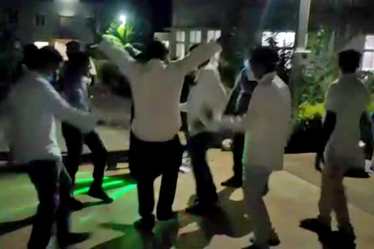 Former MLA Srinivas Dance