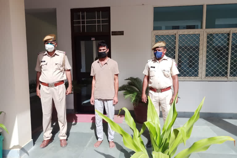 robbery accused arrested, डकैती आरोपी गिरफ्तार