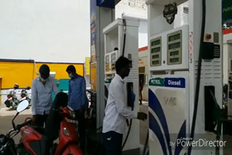rajsthan latest news  ganganagar latest news  लगातार बढ रहे पेट्रोल डीजल के दाम  राजस्थान की ताजा खबर