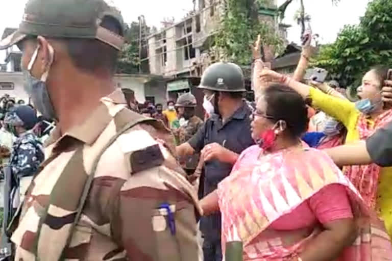 tmc_bjp_clash at tufanganj