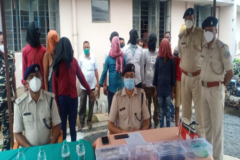 9-brown-sugar-smuggler-arrested-in-chatra