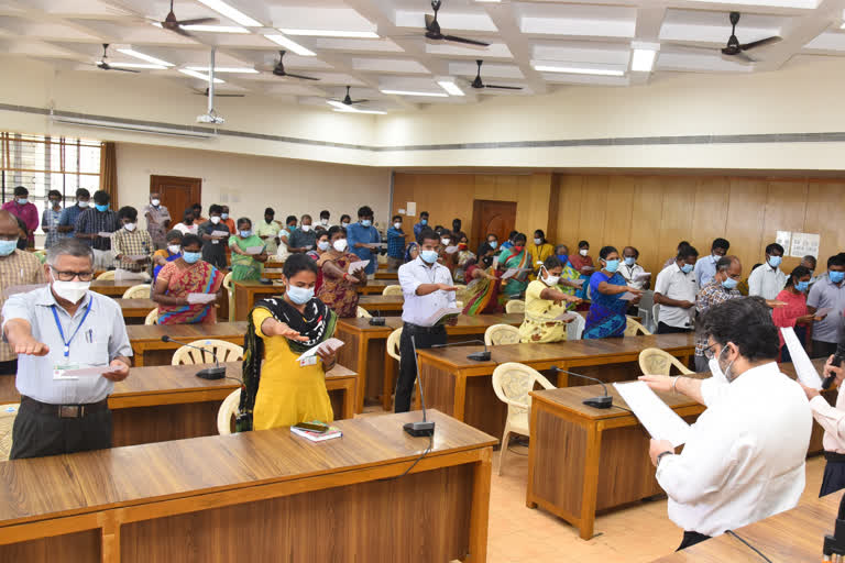 child labour pledge in karur