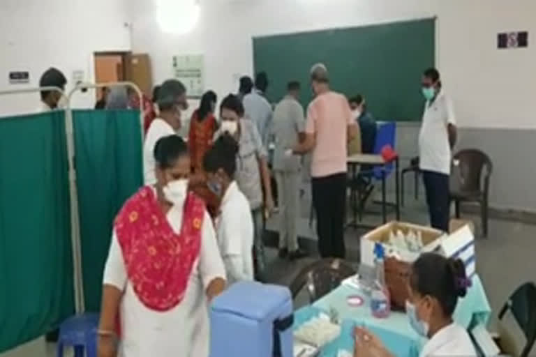 कोरोना महामारी , कोरोना टीकाकरण अभियान ,Chittorgarh Latest news , Rajasthan latest news , corona vaccination in chittorgarh