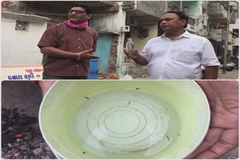 Contaminated drinking water: નવાપુરા વિસ્તાર દૂષિત પાણીના કારણે ત્રાહિમામ