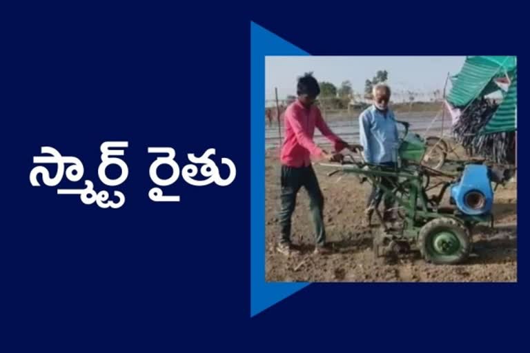 mini tractor madhya pradesh, మినీ ట్రాక్టర్​ నిర్మించిన రైతు