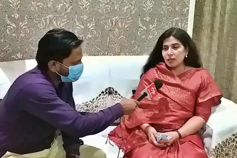 interview with Rajya Sabha MP Saroj Pandey