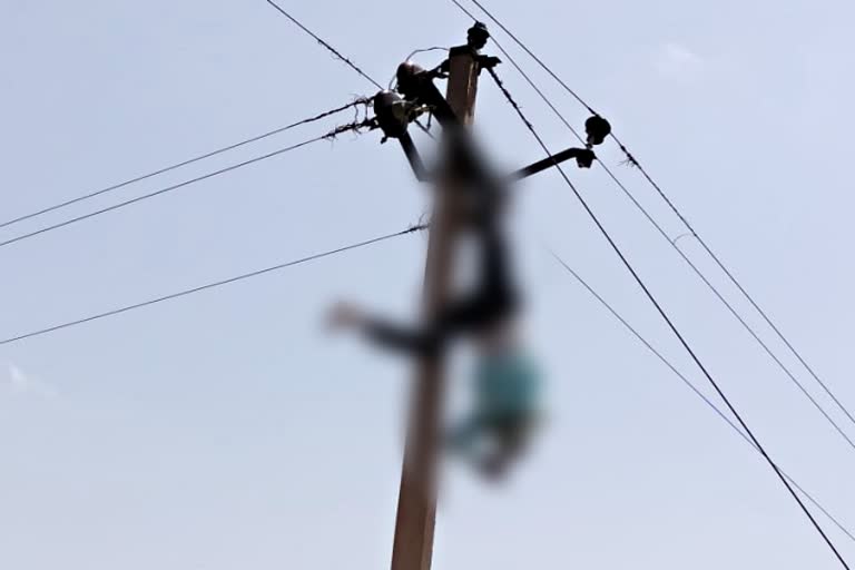 जालोर न्यूज  लाइन मैन की मौत  अलवर न्यूज  आत्महत्या  संविदाकर्मी की मौत  death of contract worker  electrocution death  suicide  alwar news  death of line man