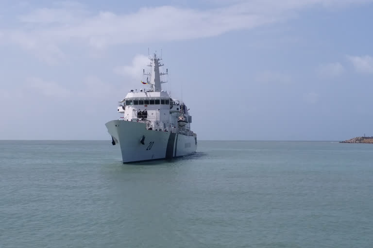 Indian Coast Guard Ship Sajag