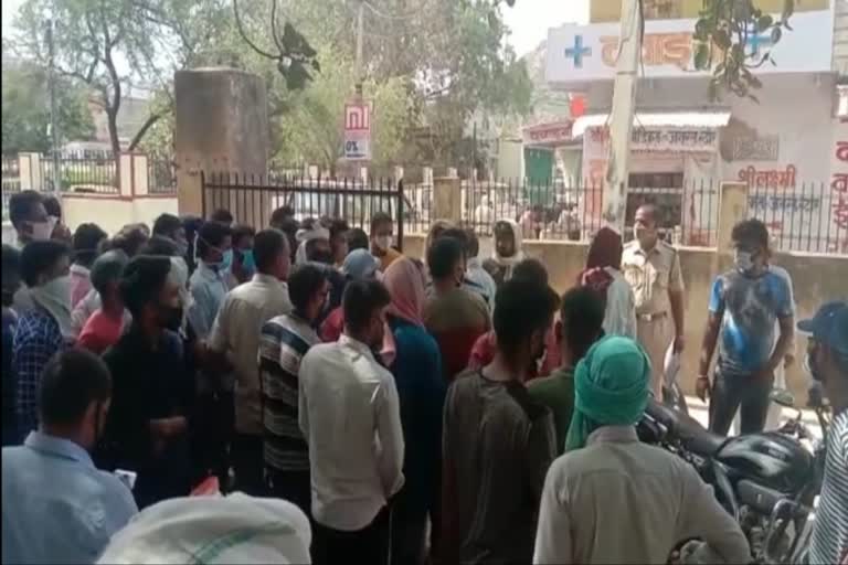 खंडेला थाना, सुपर इंडिया उद्योग, Youth dies due to electrocution in machine, sikar news