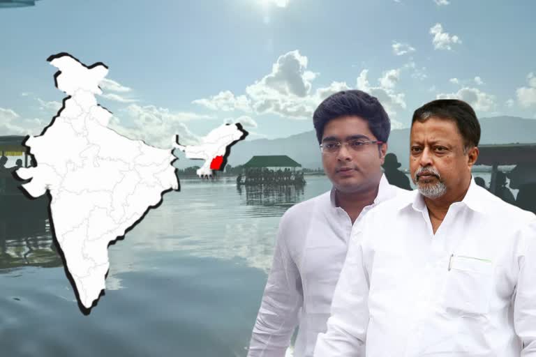manipur is the 1st mission of TMC, abhishek banerjee and mukul roy trying to strengthen party nationwide