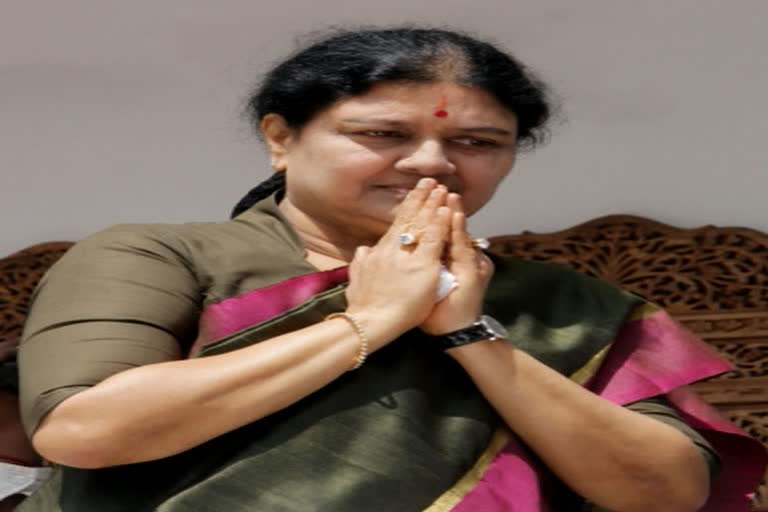 Admk  support for Sasikala