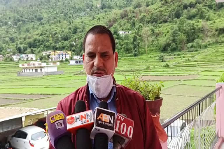 थराली के पूर्व विधायक जीतराम ने सरकार पर अनदेखी का लगाया आरोप