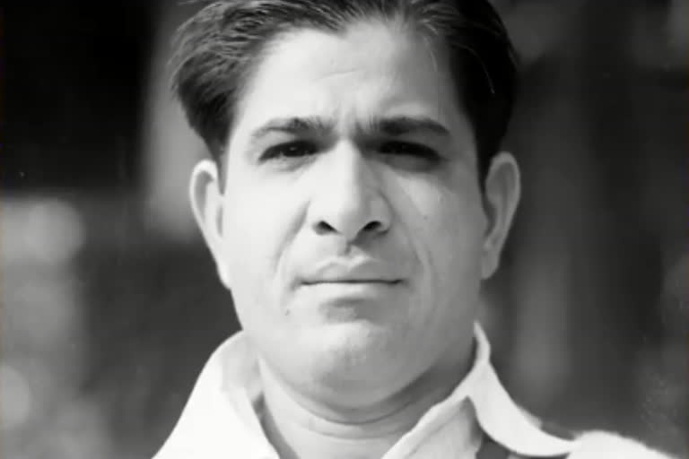 vinoo mankad, former india cricketer