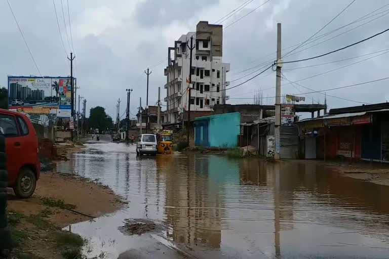 heavy rain in Ranchi