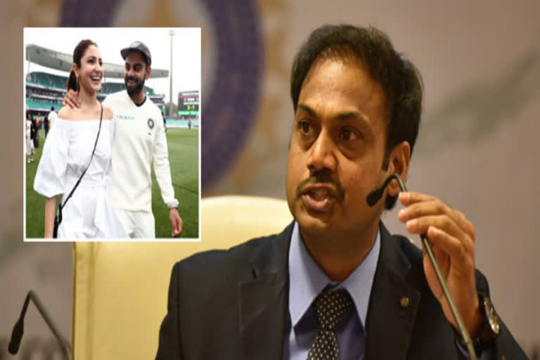 MSK Prasad, serving tea