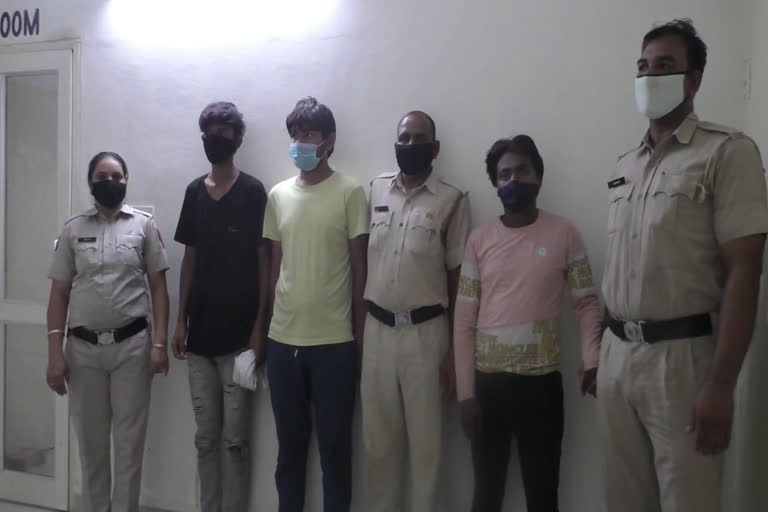 sonipat police arrested three accused