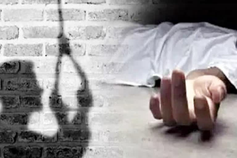 आत्महत्या  दो बच्चों के पिता ने लगाई फांसी  फांसी लगाकर दी जान  alwar latest news  suicide news  suicide in alwar  hanged to death