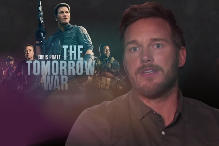 chris pratt on the tomorrow war