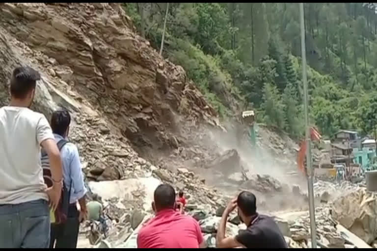 mountain collapse