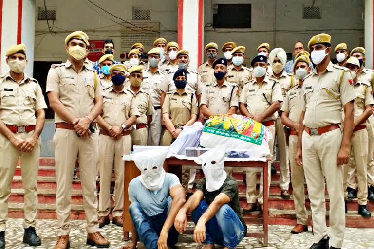 crime in churu  25 किलो गोल्ड की लूट  लूट का मास्टरमाइंड निकला NSG से बर्खास्त कमांडो  मणप्पुरम गोल्ड लोन  Manappuram Gold Loan  चूरू एसपी  Churu SP  6 लाख रुपए की लूट